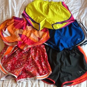 Nike Dri-Fit Running Shorts (set of 5) MEDIUM